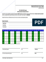 Student Attendance Record