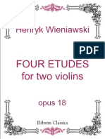 Four Etudes For Two Violins