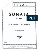 Breval - Sonata in C Major For Cello and Piano