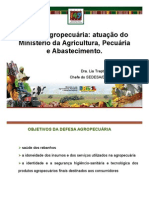 Defesa Agropecuária Atuação Do MAPA