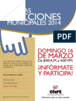 Afiche Elector NEM 2014