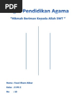 Download Hikmah Beriman Kepada Allah SWT by Fauzi Ilham Akbar SN212366931 doc pdf