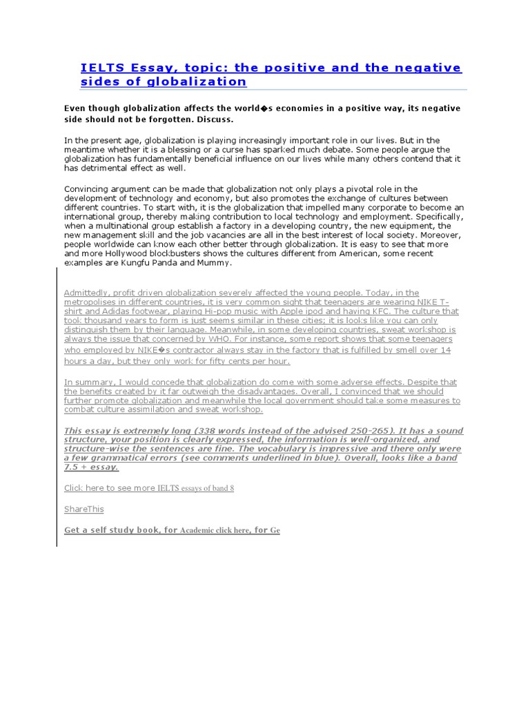 Writing about environment picture