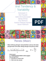 Central Tendency