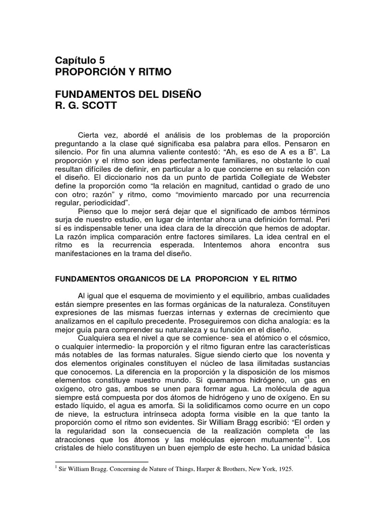 Proporción y Ritmo en el Diseño | PDF | Ritmo | Simetría