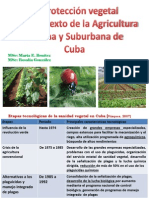 La Proteccion Vegetal en El Contexto de La Agricultura Urbana y Suburbana en Cuba