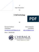 E-Ball Technology: A Paper Presentation On