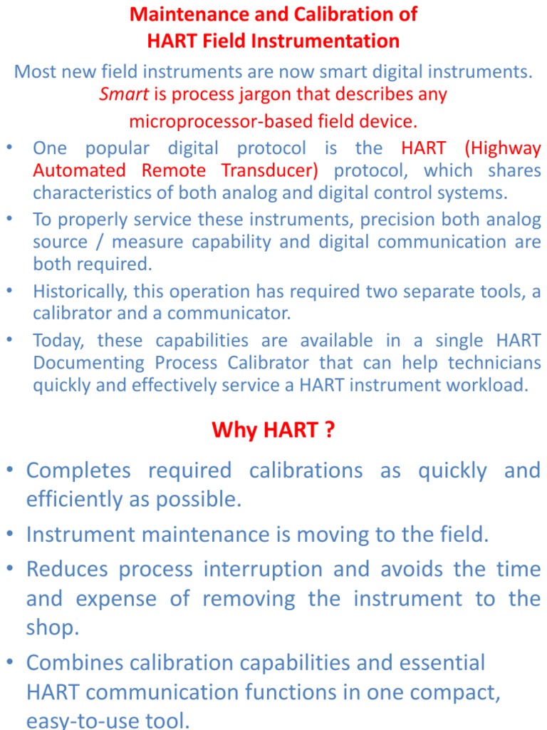 HART Instrument Calibration Guide | PDF | Computers | Technology ...
