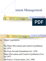 Environment Management Legislation Guide