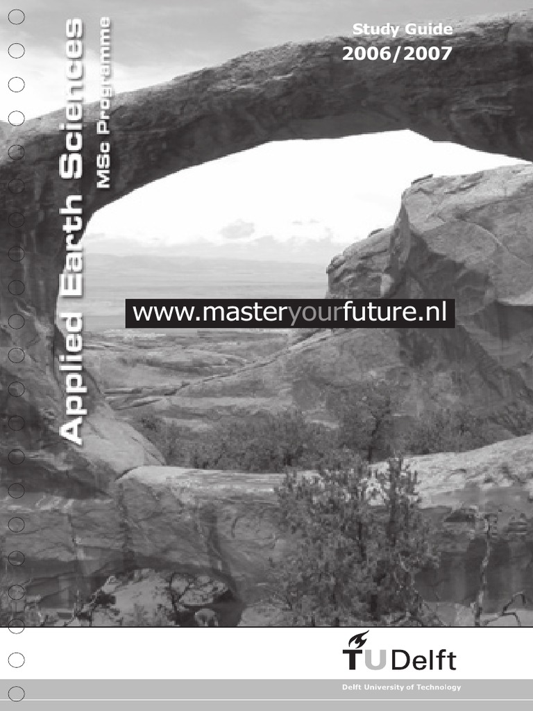 MSC Applied Earth Sciences TU Delft 2006-2007 | PDF | Master Of Science ...