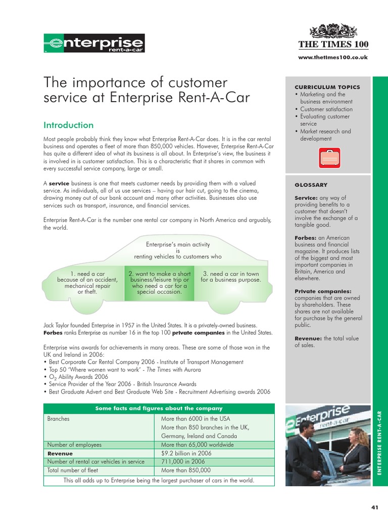 Enterprise Rent A Car Edition 12 Full | PDF