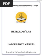 Metrology Lab Manual