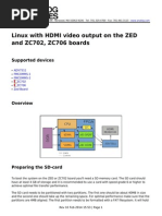 Zedboard Ubuntu