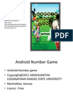 Android Number Game