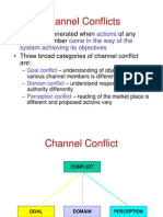 Channel Conflicts