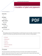 Corrosion Under Insulation of Plant and Pipework v3