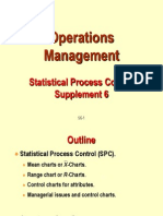Operations Management: Statistical Process Control Supplement 6