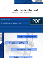 BYOD - who carries the can?