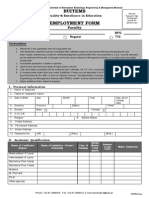 Faculty Form July 2012