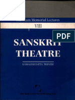 Sanskrit Theatre - Kamlesh Dutta Tripathi