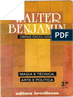 BENJAMIN, Walter. Magia e Técnica, arte e política
