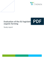 Evaluation of EU organic farming legislation