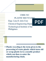 CHEE 583 Plastic Recycling