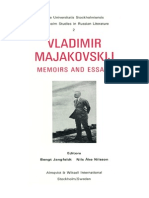 Majakovskij - Memoirs and Essays PDF