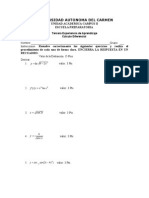 Examen de Calculo 3