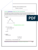 LT Mat Ipa SBMPTN 2013 Kunci PDF