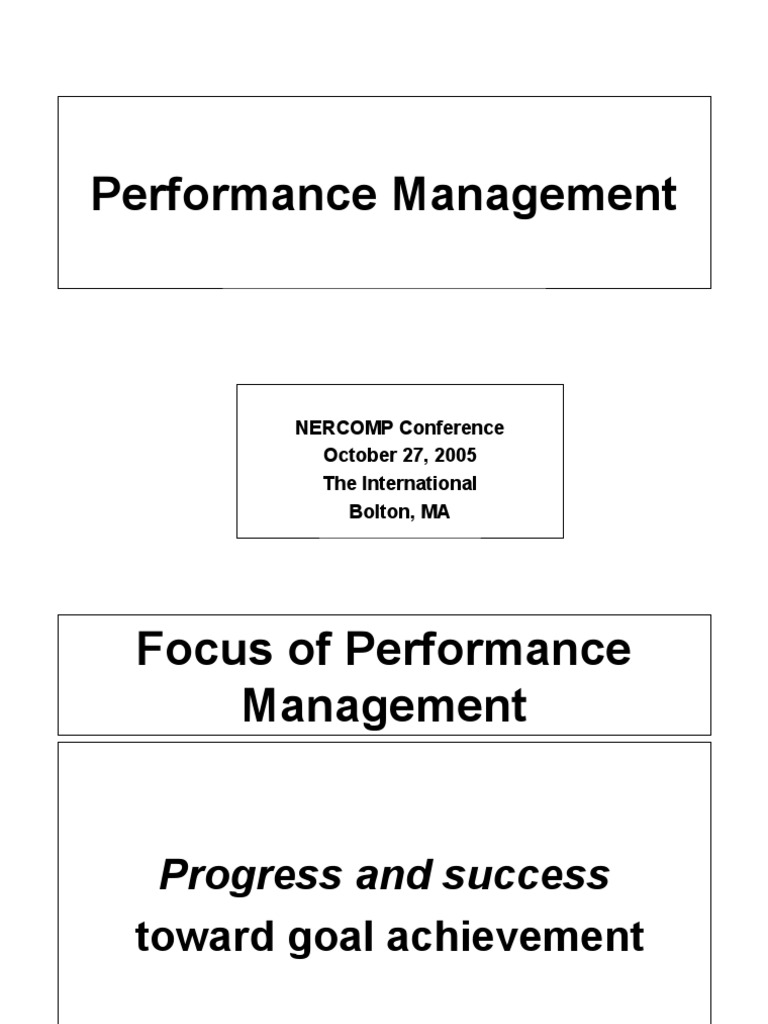Effective Performance Management Strategies | PDF | Goal | Employee ...