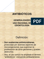 Antibiticos Generalidades