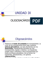 UNIDAD I. Oligosacáridos