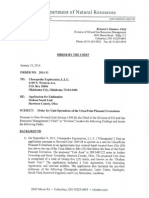 Ohio Department of Natural Resources - Order No. 2014-31