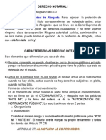 Derecho Notarial I