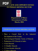 Overview and Opportunities in Indian Mining Sector