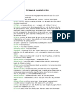 Dictionar Publicitate Online