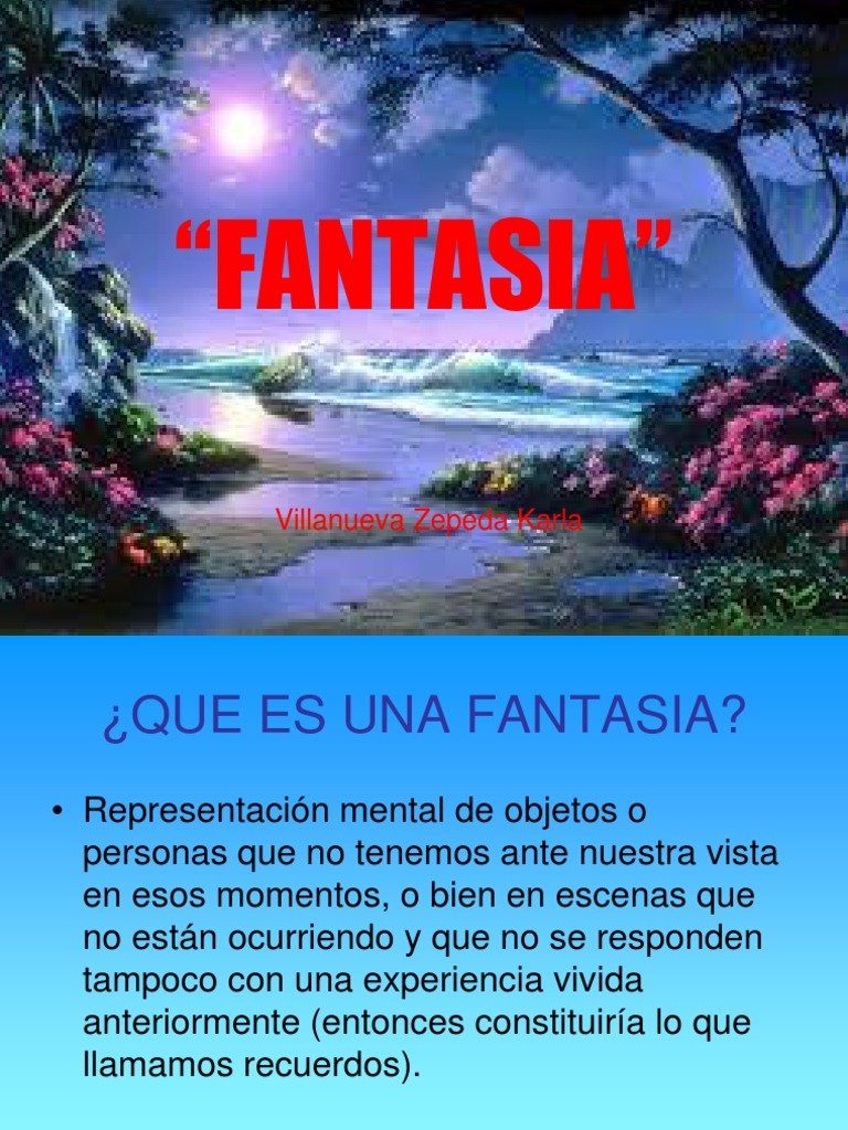 La Fantasía y su Impacto Psicológico | PDF | Psicoanálisis | Mente ...