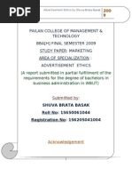 Download ethics of advertisement by SHUVA_Msc IB SN21248074 doc pdf