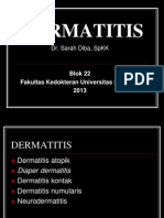 Kuliah Dermatitis Blok 22 - SD