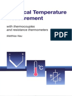 Electrical Temperature Measurement With Thermocouples and Resistance Thermometers 163 Pages Matthias Nau 2002