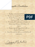 Pinkyopolis's Constitution: HRH Queen of Pinkyopolis