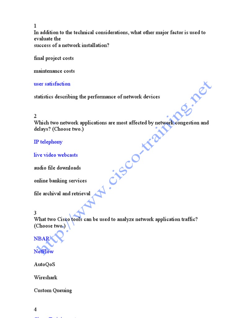 CCNA 4 Chapter 4 V4.0 | PDF