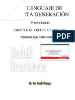 Lenguajes de Cuarta Generacion - Oracle Developer Suite 10g