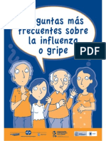 Preguntas frecuentes sobre la influenza o gripe