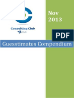 Guesstimate Compendium