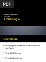 Aula Embriologia