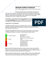 Safety H Ealth Env Fomaline