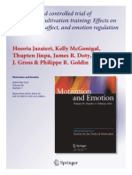 A Randomized Controlled Trial of Compassion Cultivation Training- Effects on Mindfulness, Affect, And Emotion Regulation 2014 Jazaieri M&E