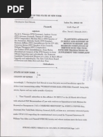 CES NOM and Aff in Support of 2nd NOM To Renew and Reargue Service W Exhibits and Supplement To The Complaint 29642-2008